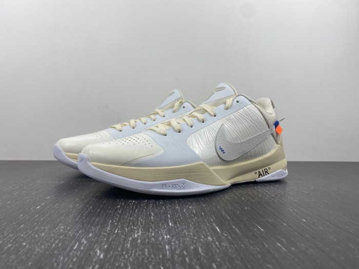 nike kobe 5 protro undefeated rice whiten kb5-0615