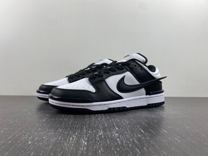 nike dunk low twist panda (women''s) dz2794-001