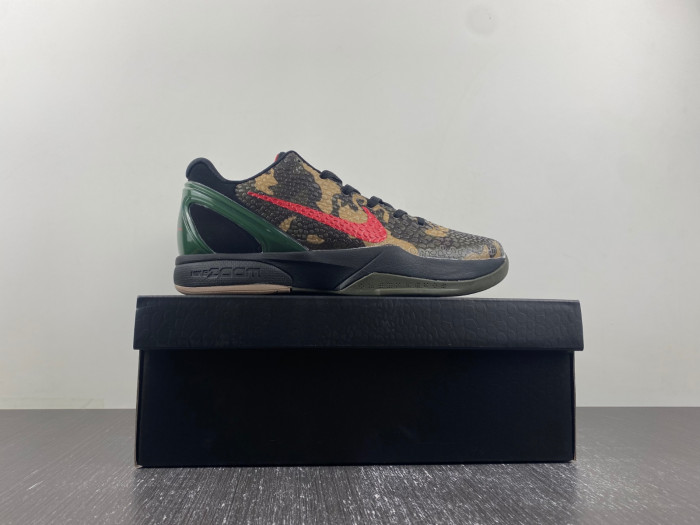 nike kobe 6 protro “italian camo” fq3546-001