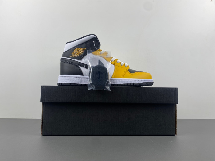 air jordan 1 mid “yellow ochre” dq8426-701