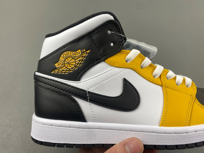 air jordan 1 mid “yellow ochre” dq8426-701