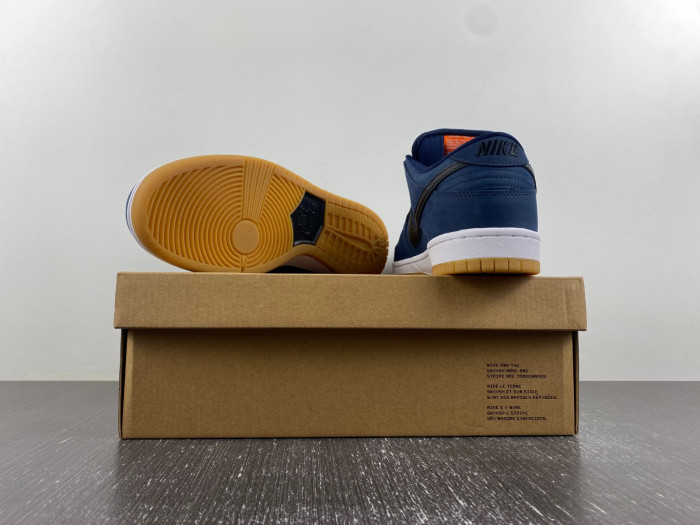 nike sb dunk low navy black gum cw7463-401
