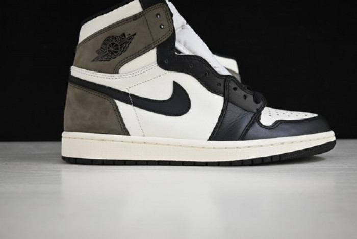 air jordan 1 retro high og "dark mocha" 555088-105