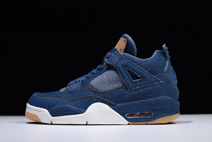levi''s x nike air jordan 4 denim ao2571-401
