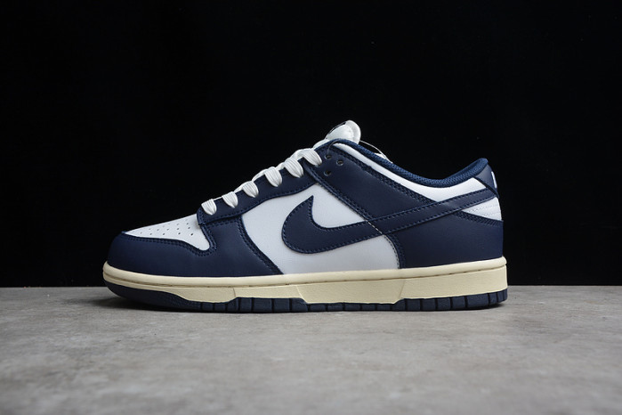 nike sb dunk low navy blue white running shoe dd1503-115