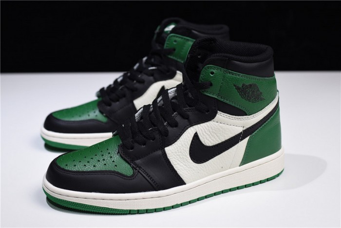 air jordan 1 high og nrg pine green/sail-black 555088-302