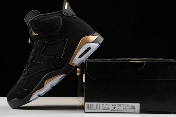air jordan 6 dmp defining moments 2020 black gold ct4954-007