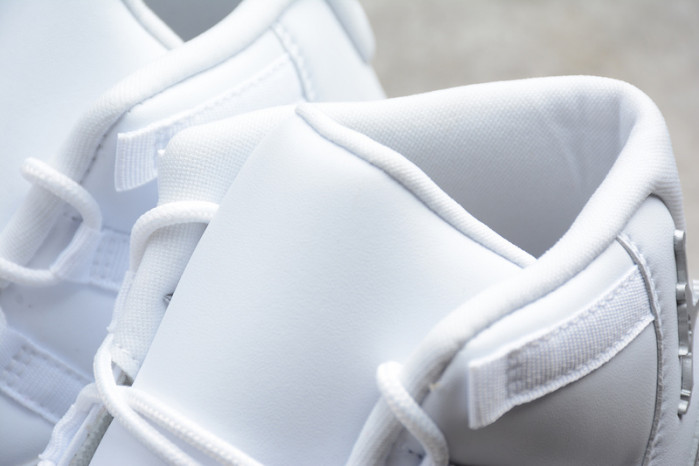 air jordan 11 white metallic silver vast grey ar0715-100