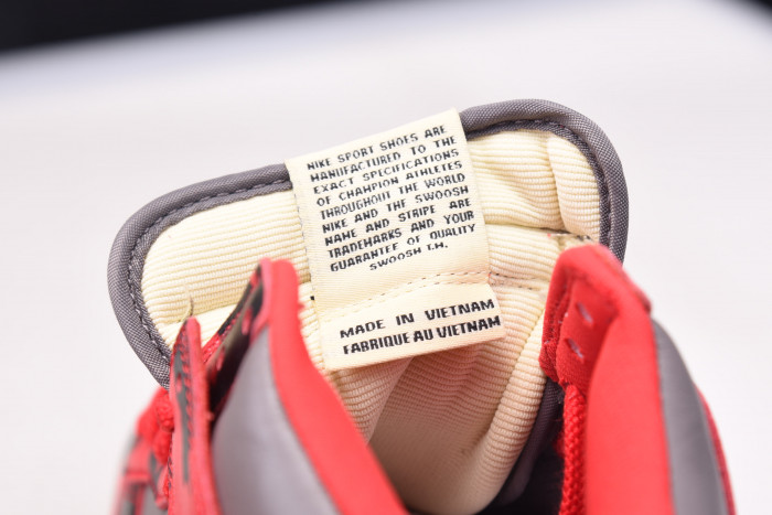 nike dunk high 1985 red acid wash