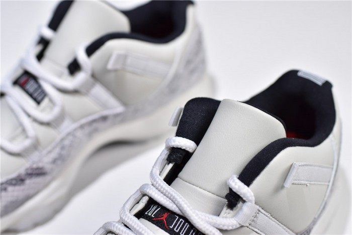 air jordan 11 low snakeskin light bone cd6846-002