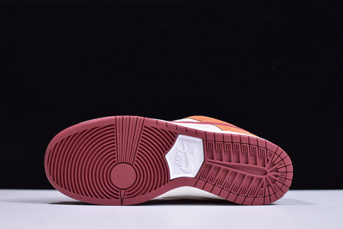 nike sb dunk low pro daek russet cedar bq6817-202