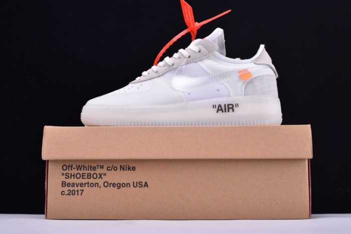 nike air force 1 low ow all white ao4606-100