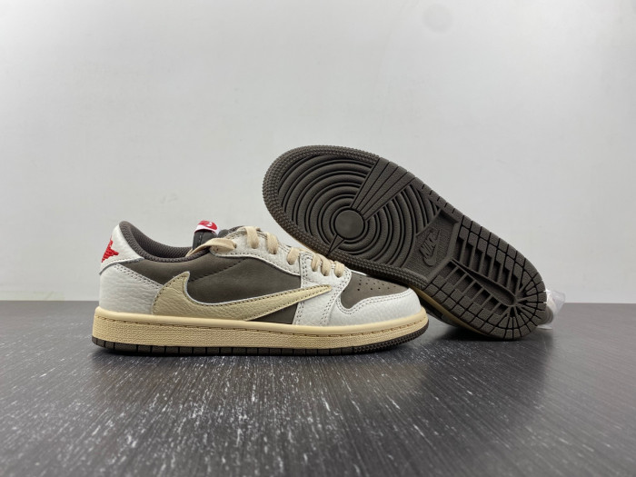 TRAVIS SCOTT X AIR JORDAN 1 LOW “Reverse Mocha” KIDS DO5442-162