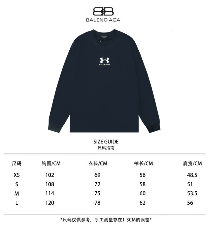 Balenciag* LONG SLEEVES Bh071